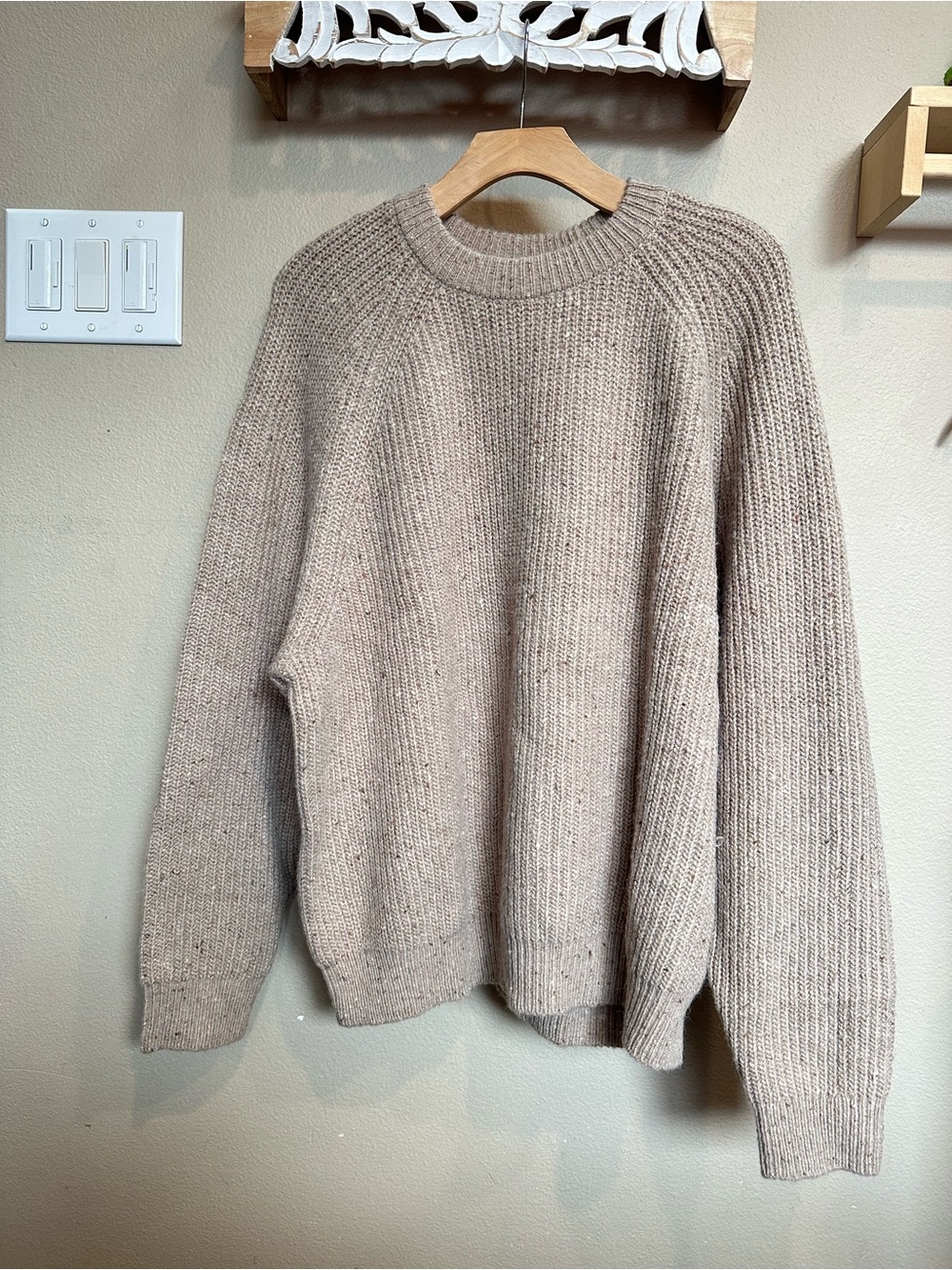 American Eagle AE Fisherman Crew Neck Sweater medium M